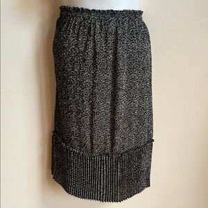 Ovs Pleated skirt with delicate floral design
